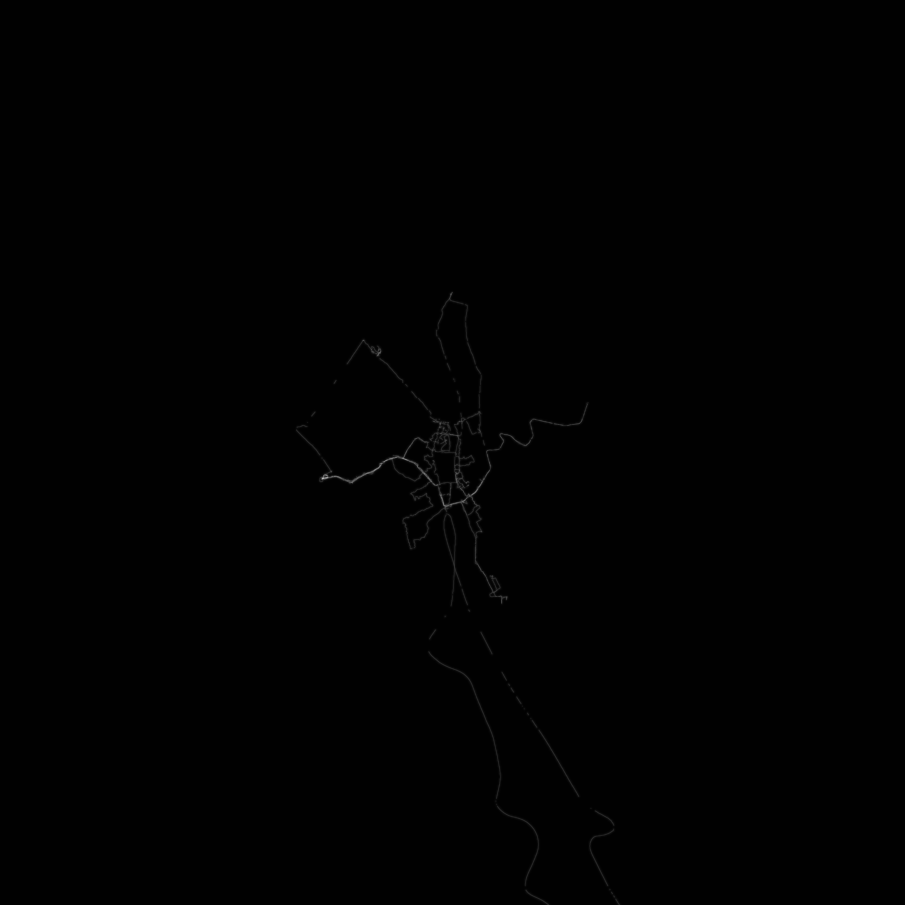 GPS-Drawing Zurich, CHE by Tristan D. Grey